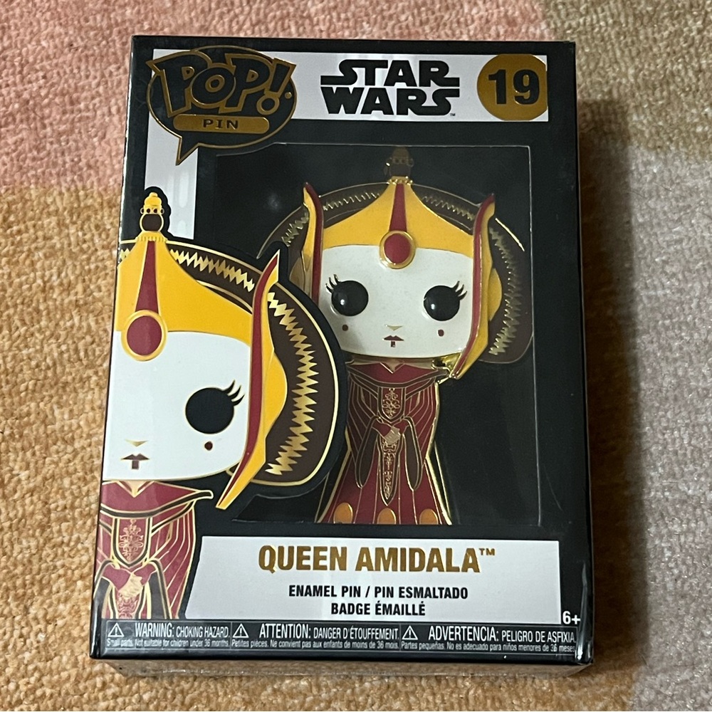 Funko Pop! Pins: Star Wars - Queen Amidala NIB
